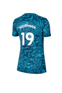 Tottenham Hotspur Ryan Sessegnon #19 Voetbaltruitje 3e tenue Dames 2022-23 Korte Mouw